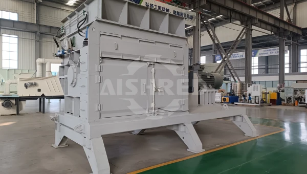 布料塑料薄膜撕碎GS单轴试机情况报告