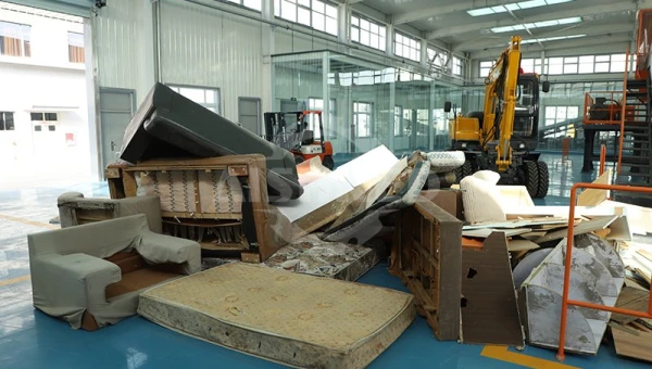 日产30吨大件垃圾分选机设备配套方案