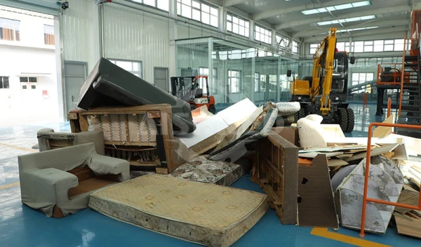 日产30吨大件垃圾分选机设备配套方案