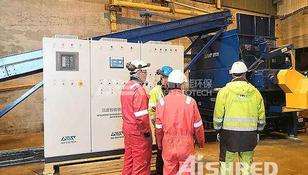 双轴塑料破碎机买哪家？看过项目现场再决定