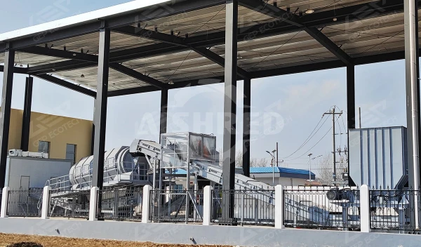 以“分类分选+资源利用”为核心目标的生活垃圾预处理成套设备